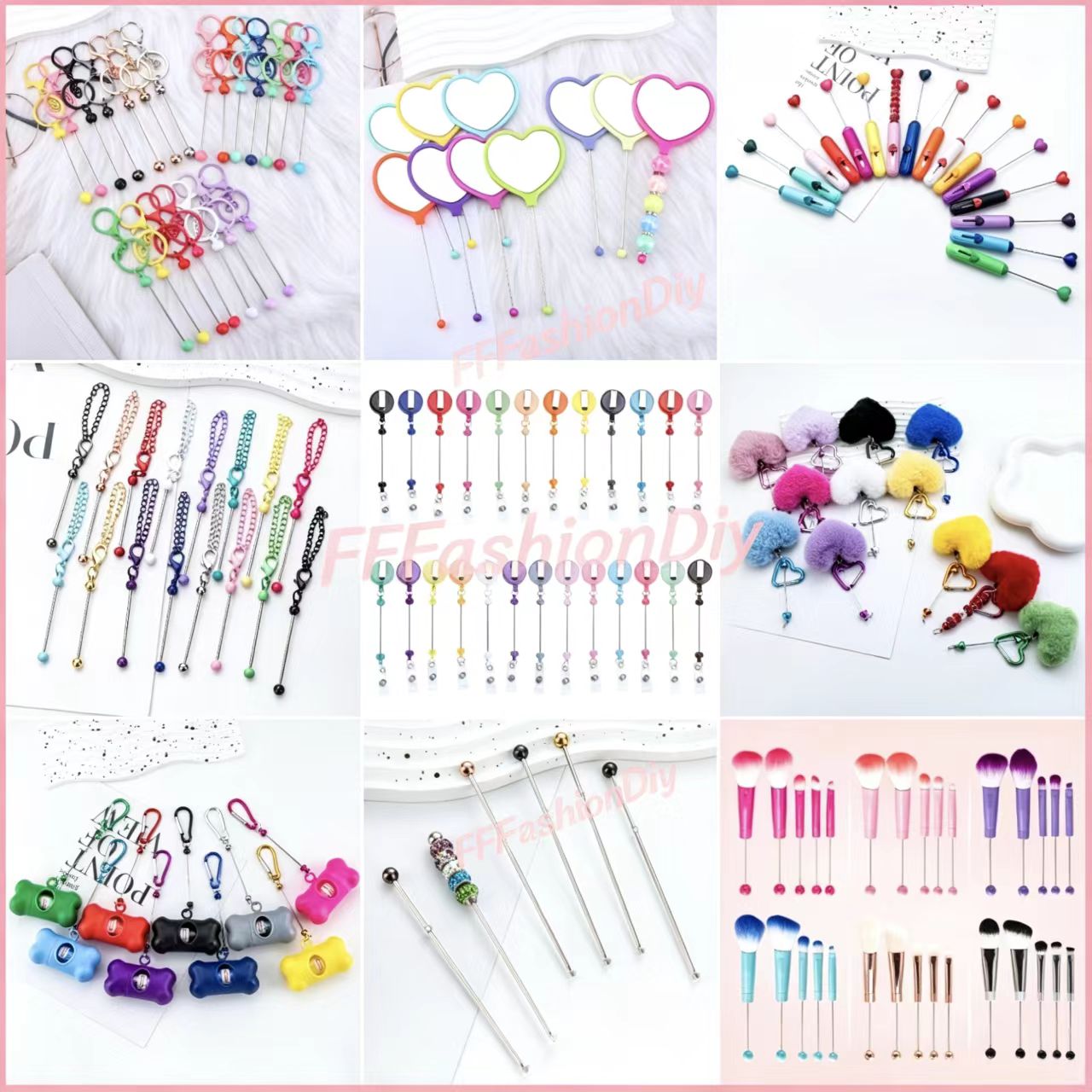 【Free shipping over $50 for Friends】Pick pens, Beads, Keychain bars, Badge reels, Acrylics etc