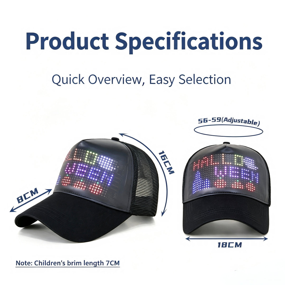 【Smart AI glasses and Led Cap】 that hear, understand, and respond — hands-free, always on